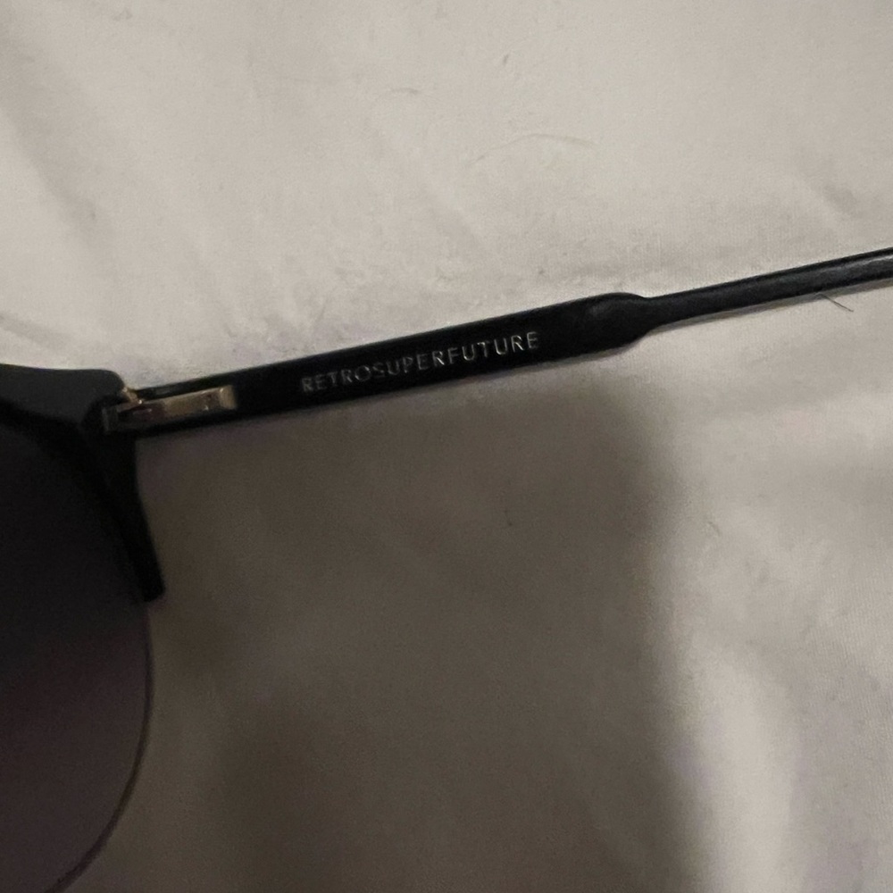 Black Retrosuperfuture Sunglasses - image 3